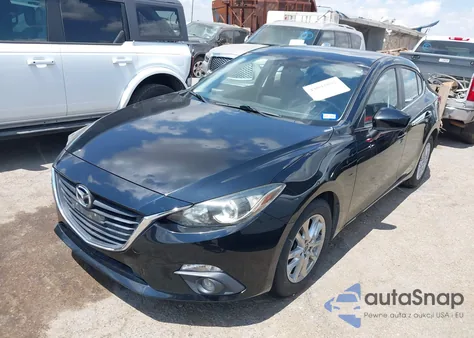2016 Mazda Mazda3 I Touring из США, поврежденный, VIN JM1BM1V76G1336250